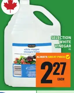 Food Basics SELECTION WHITE VINEGAR offer