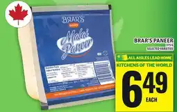 Food Basics BRAR'S PANEER offer