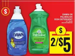Food Basics DAWN OR PALMOLIVE DISH DETERGENT offer