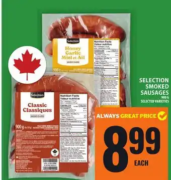 Food Basics SELECTION SMOKED SAUSAGES offer