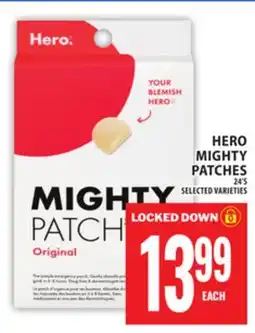 Food Basics HERO MIGHTY PATCHES offer