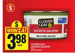 Food Basics CLOVER LEAF SOCKEYE SALMON offer