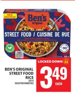 Food Basics BEN'S ORIGINAL STREET FOOD RICE offer