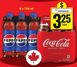Food Basics PEPSI OR COCA-COLA offer