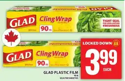 Food Basics GLAD PLASTIC FILM offer