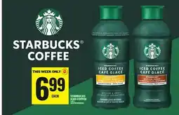 Food Basics STARBUCKS ICED COFFEE offer