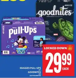Food Basics HUGGIES PULL-UPS OR GOODNITES offer