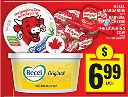 Food Basics BECEL MARGARINE OR BABYBEL CHEESE OR THE LAUGHING COW offer