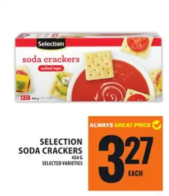 Food Basics SELECTION SODA CRACKERS offer