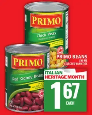 Food Basics PRIMO BEANS offer