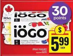 Food Basics IÖGO YOGURT offer