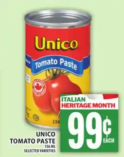 Food Basics UNICO TOMATO PASTE offer
