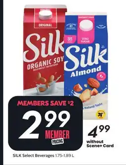 Sobeys SILK Select Beverages offer