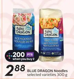 Sobeys BLUE DRAGON Noodles offer