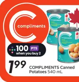 Sobeys COMPLIMENTS Canned Potatoes offer