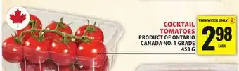 Food Basics COCKTAIL TOMATOES offer