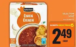 Food Basics SELECTION SOUP offer
