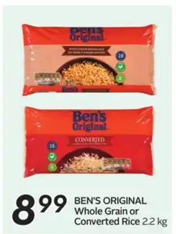 Sobeys BEN'S ORIGINAL Whole Grain or Converted Rice offer