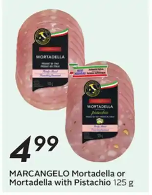 Sobeys MARCANGELO Mortadella or Mortadella with Pistachio offer