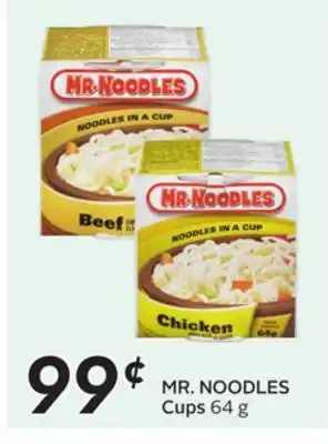 Sobeys MR. NOODLES Cups offer