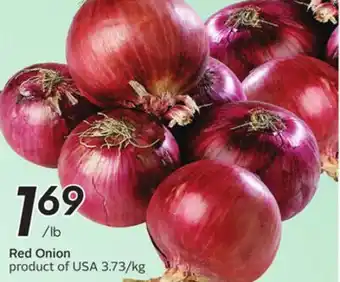 Sobeys Red Onion offer