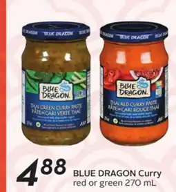 Sobeys BLUE DRAGON Curry offer