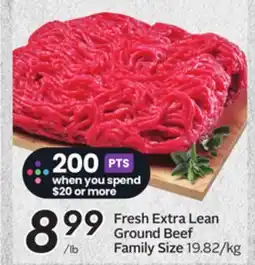 Sobeys Fresh Extra Lean Ground Beef Family Size offer