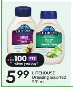 Sobeys LITEHOUSE Dressing offer