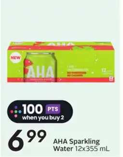 Sobeys AHA Sparkling Water offer