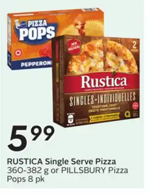 Sobeys RUSTICA Single Serve Pizza offer