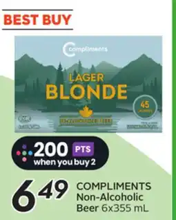 Sobeys COMPLIMENTS Non-Alcoholic Beer offer