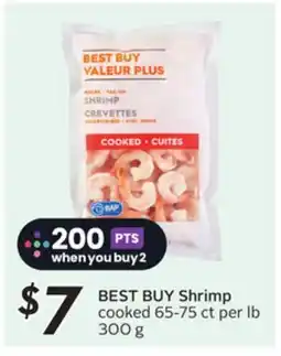 Sobeys BEST BUY Shrimp offer