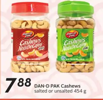 Sobeys DAN-D PAK Cashews offer