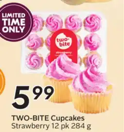 Sobeys TWO-BITE Cupcakes offer