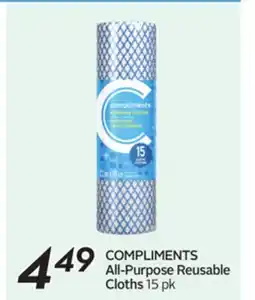 Sobeys COMPLIMENTS All-Purpose Reusable Cloths offer