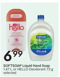 Sobeys SOFTSOAP Liquid Hand Soap offer