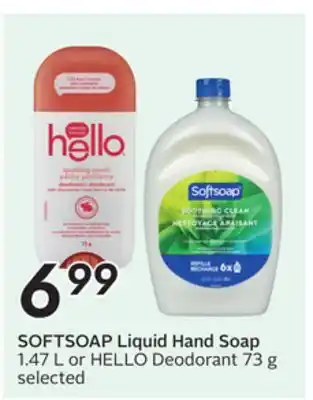 Sobeys SOFTSOAP Liquid Hand Soap offer