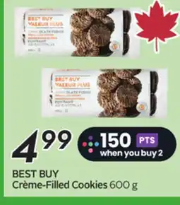 Sobeys BEST BUY Crème-Filled Cookies offer