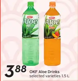Sobeys OKF Aloe Drinks offer