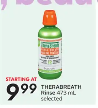 Sobeys THERABREATH Rinse offer