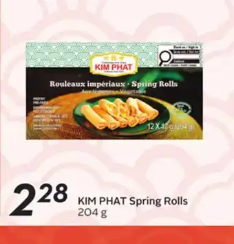 Sobeys KIM PHAT Spring Rolls offer