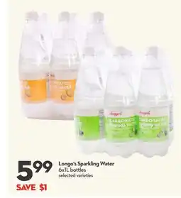 Longo's Longo's Sparkling Water offer