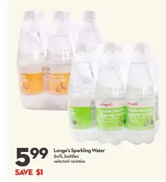 Longo's Longo's Sparkling Water offer
