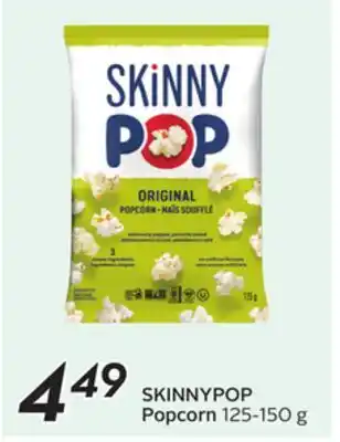 Sobeys SKINNYPOP Popcorn offer