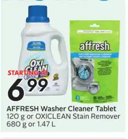 Sobeys AFFRESH Washer Cleaner Tablet offer