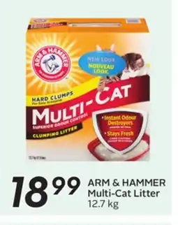 Sobeys ARM & HAMMER Multi-Cat Litter offer
