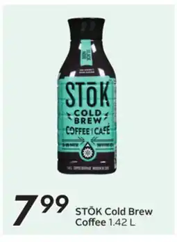 Sobeys STŌK Cold Brew Coffee offer