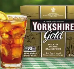 Longo's Yorkshire Tea Gold Label offer