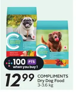 Sobeys COMPLIMENTS Dry Dog Food offer
