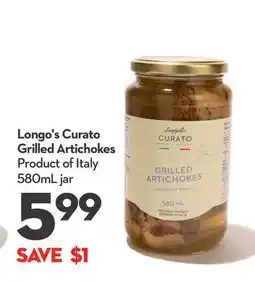 Longo's Longo's Curato Grilled Artichokes offer
